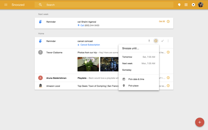 Illustration for article titled Inbox, la nueva aplicación de Google para reinventar el email